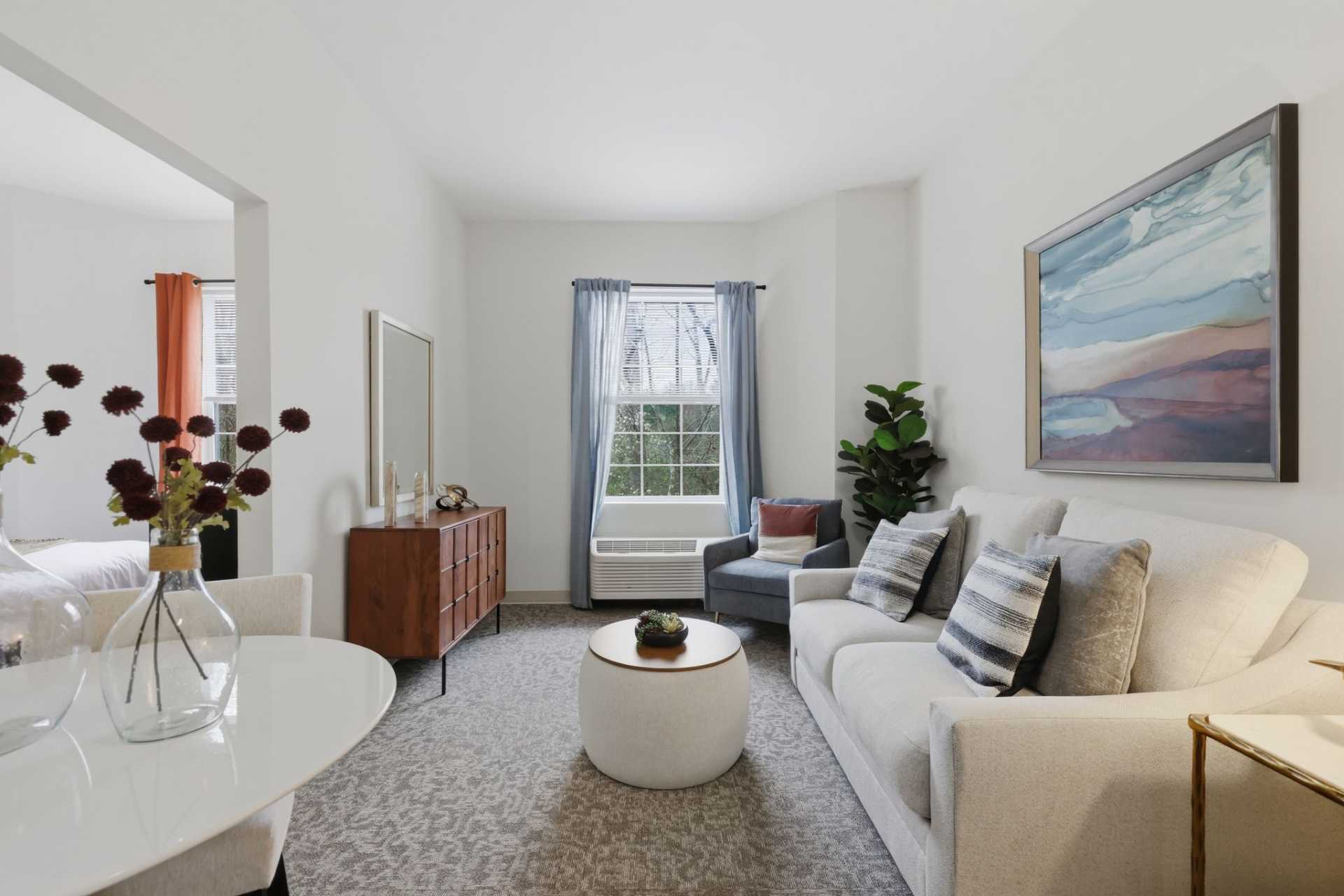 Dresher Estates Model Living Room