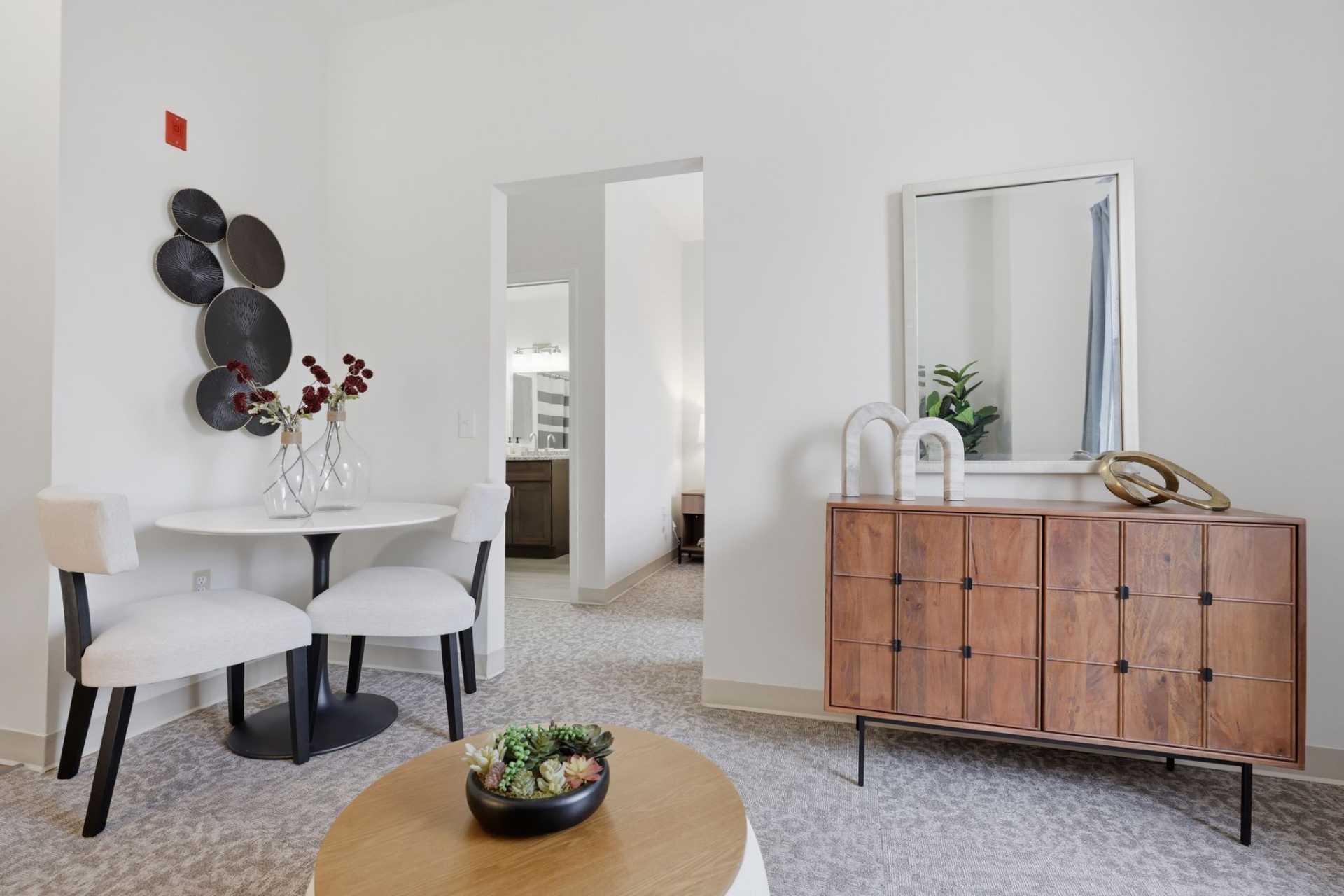 Dresher Estates Model Living Room